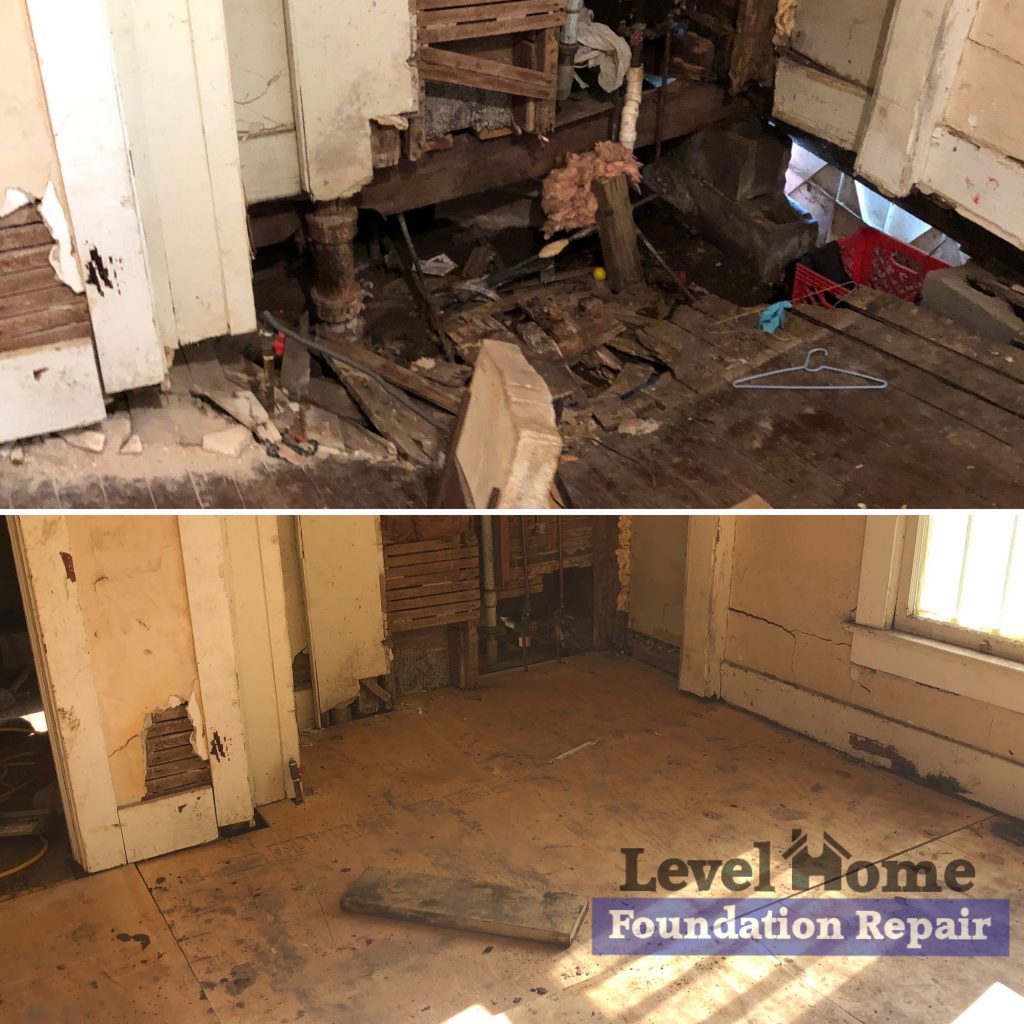 Foundation repair project 2021 - Level Home Foundation Repair Tulsa Oklahoma