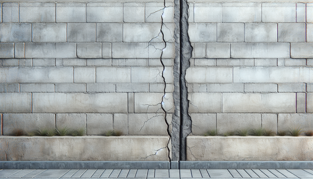 Horizontal vs vertical foundation cracks - types of foundation cracks in Tulsa homes