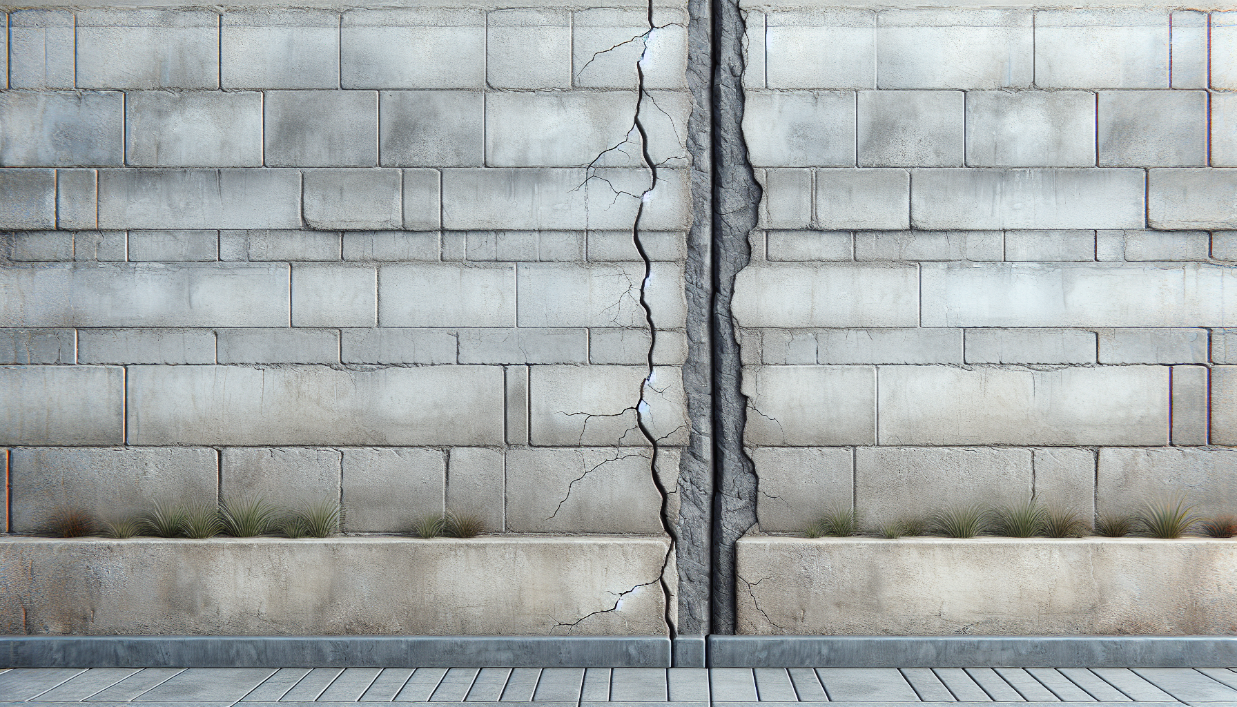 Horizontal vs vertical foundation cracks - types of foundation cracks in Tulsa homes