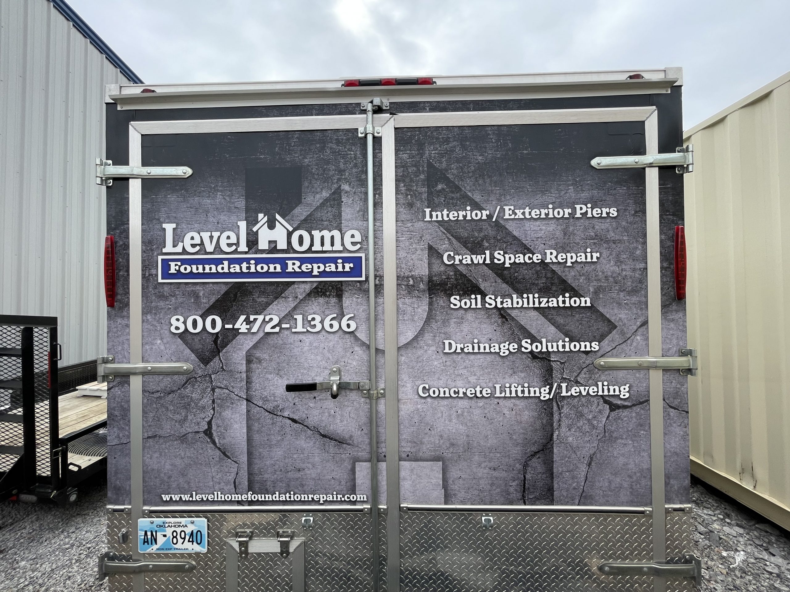 Level Home Foundation Repair polyurethane foam injection equipment for concrete leveling in Tulsa